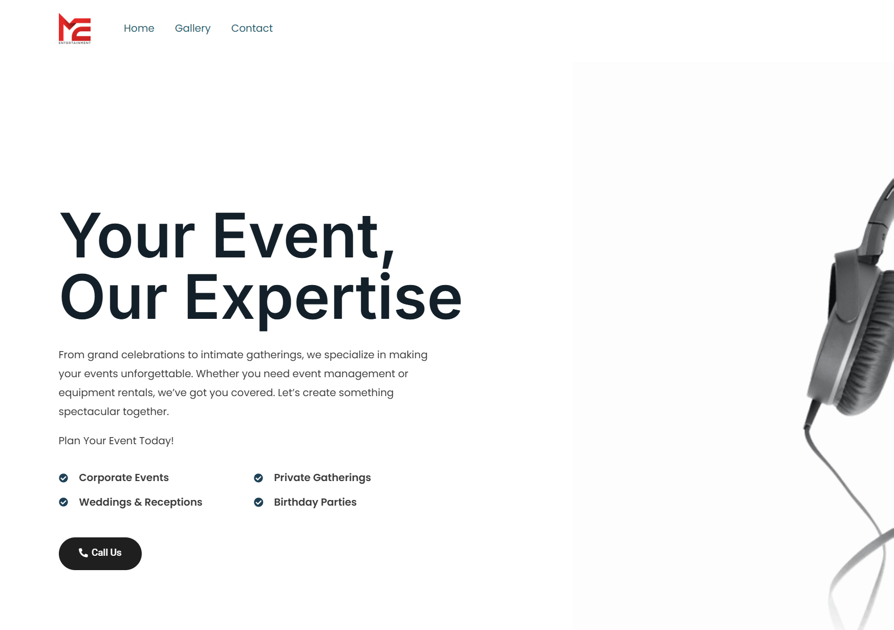 Corporate Website Example